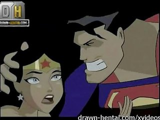 Justice league seks - superman voor wonder vrouw